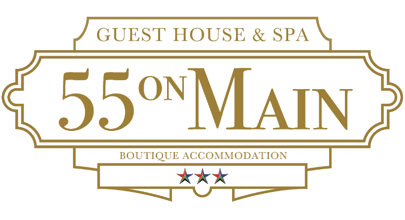 55 on Main Logo Gold